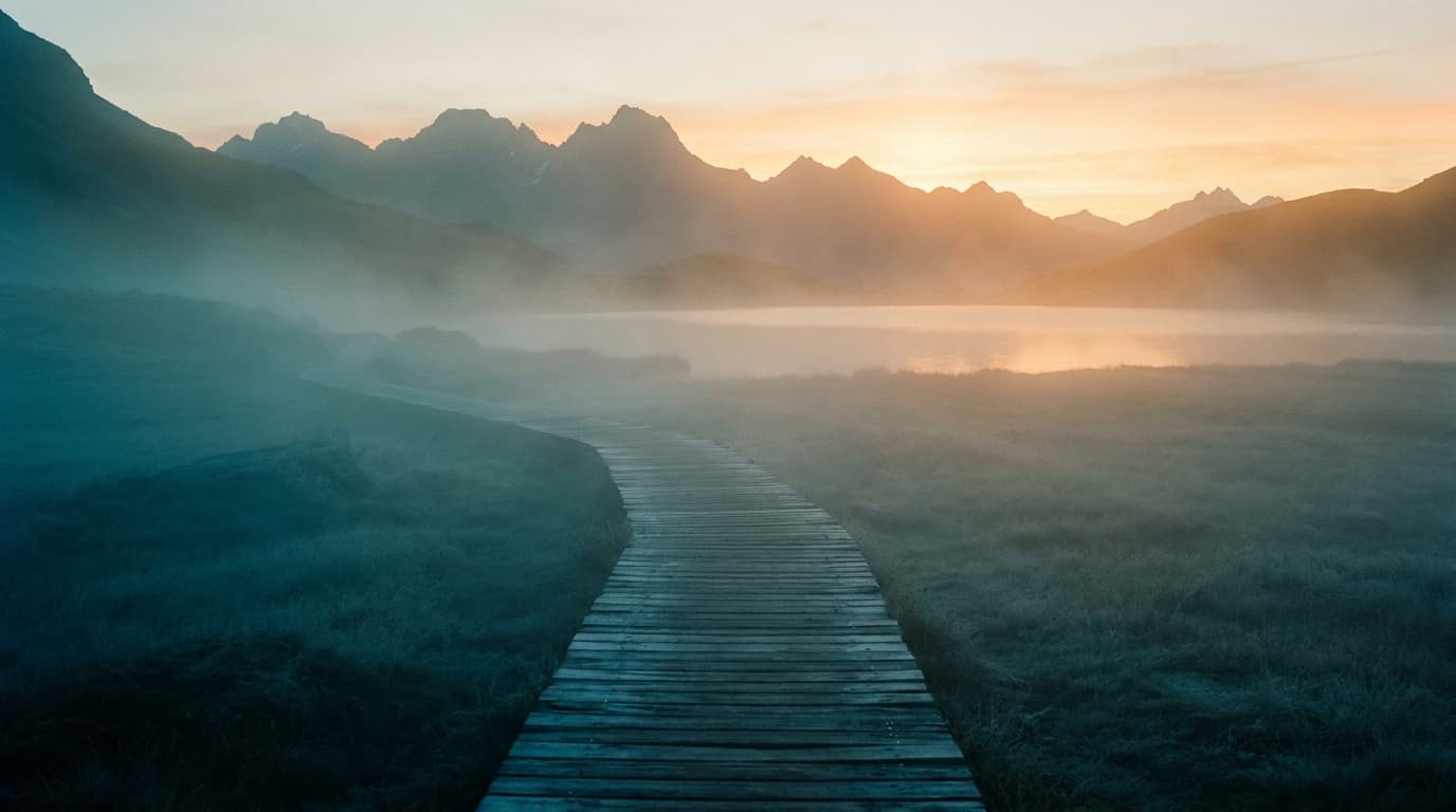 Morgenlicht über Chur